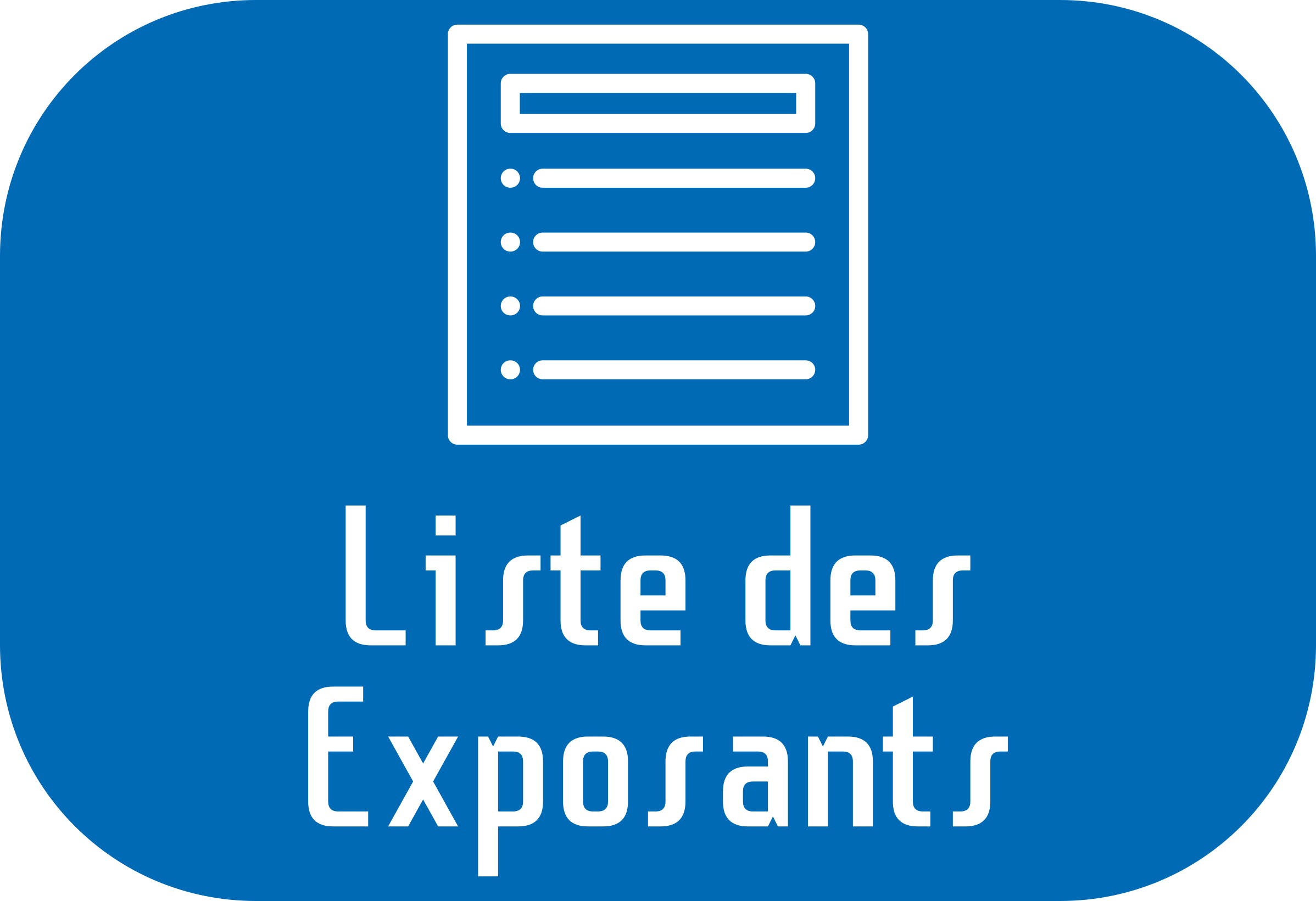 bouton liste des exposants
